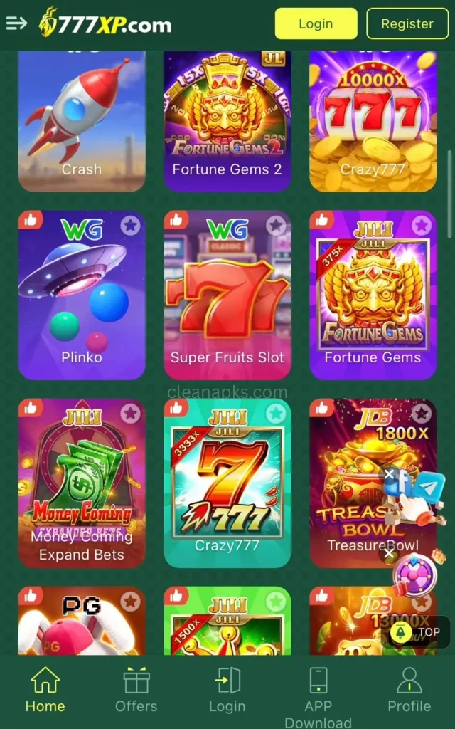 Screenshot of 777XP Game | Free Download APK Mod game