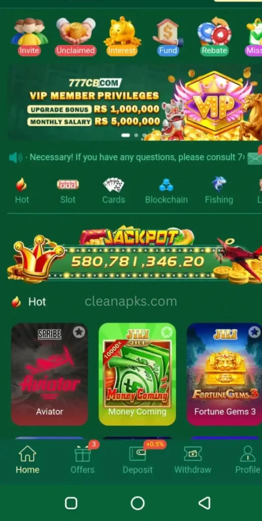 777CB Game Free Download: Best Earning App