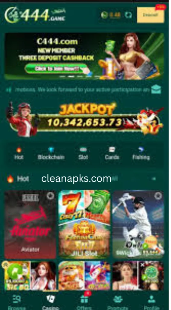 Screenshot of C444 Game