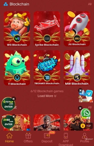 Screenshot of ZE77 Game which shows high rated games.